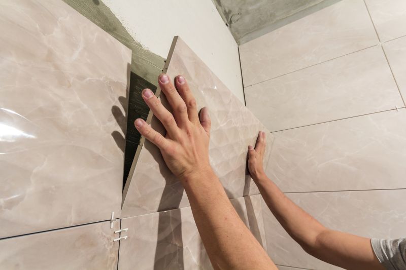 Tile Shower Floor Installation in Conroe, TX